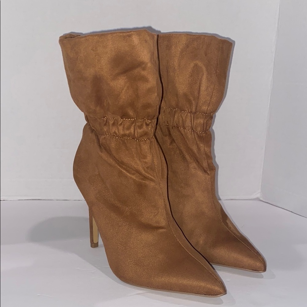 Express Women's Faux Suede Ankle Boots Size 7